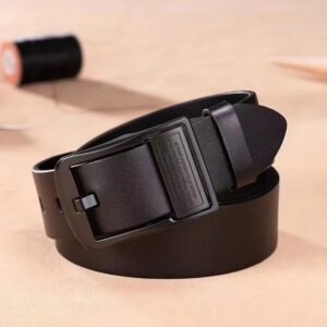 Black - Classic Genuine Leather Belt